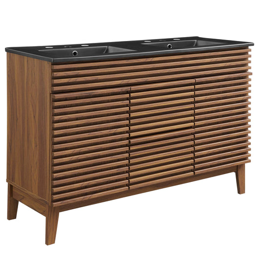 Render 48" Double Sink Bathroom Vanity by Modway
