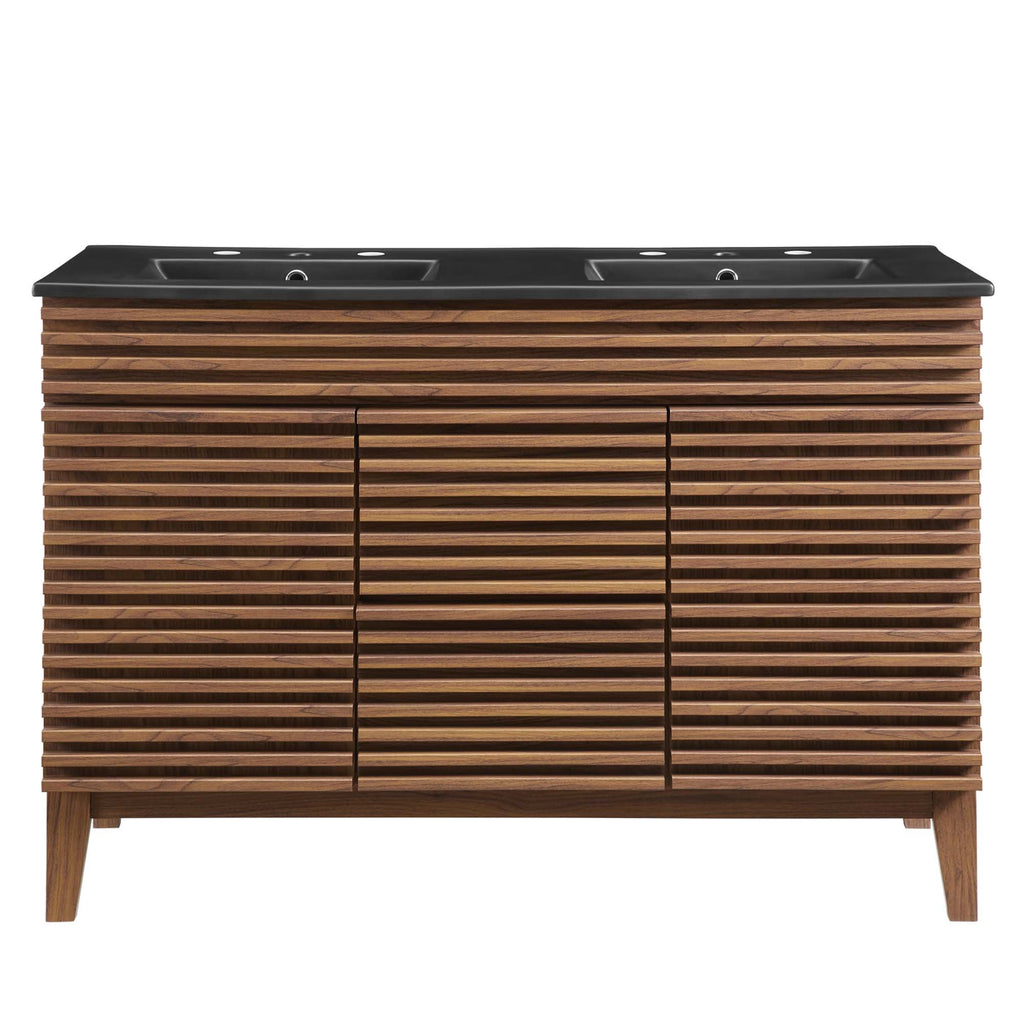 Render Double Sink Bathroom Vanity by Modway