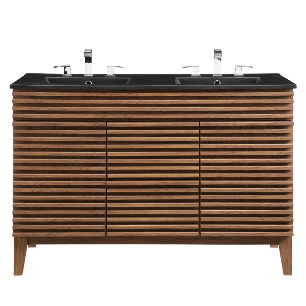 Render Double Sink Bathroom Vanity by Modway