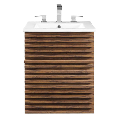 Render Wall-Mount Bathroom Vanity by Modway