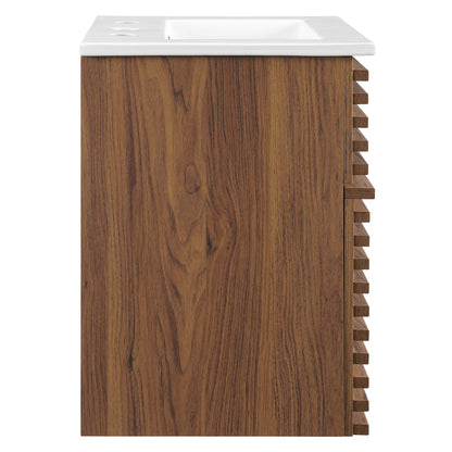 Render Wall-Mount Bathroom Vanity by Modway