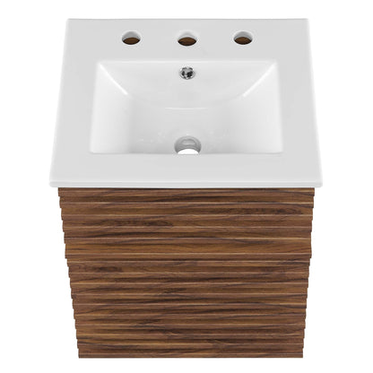 Render Wall-Mount Bathroom Vanity by Modway