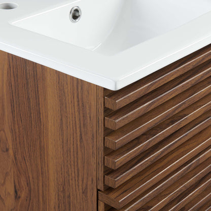 Render Wall-Mount Bathroom Vanity by Modway