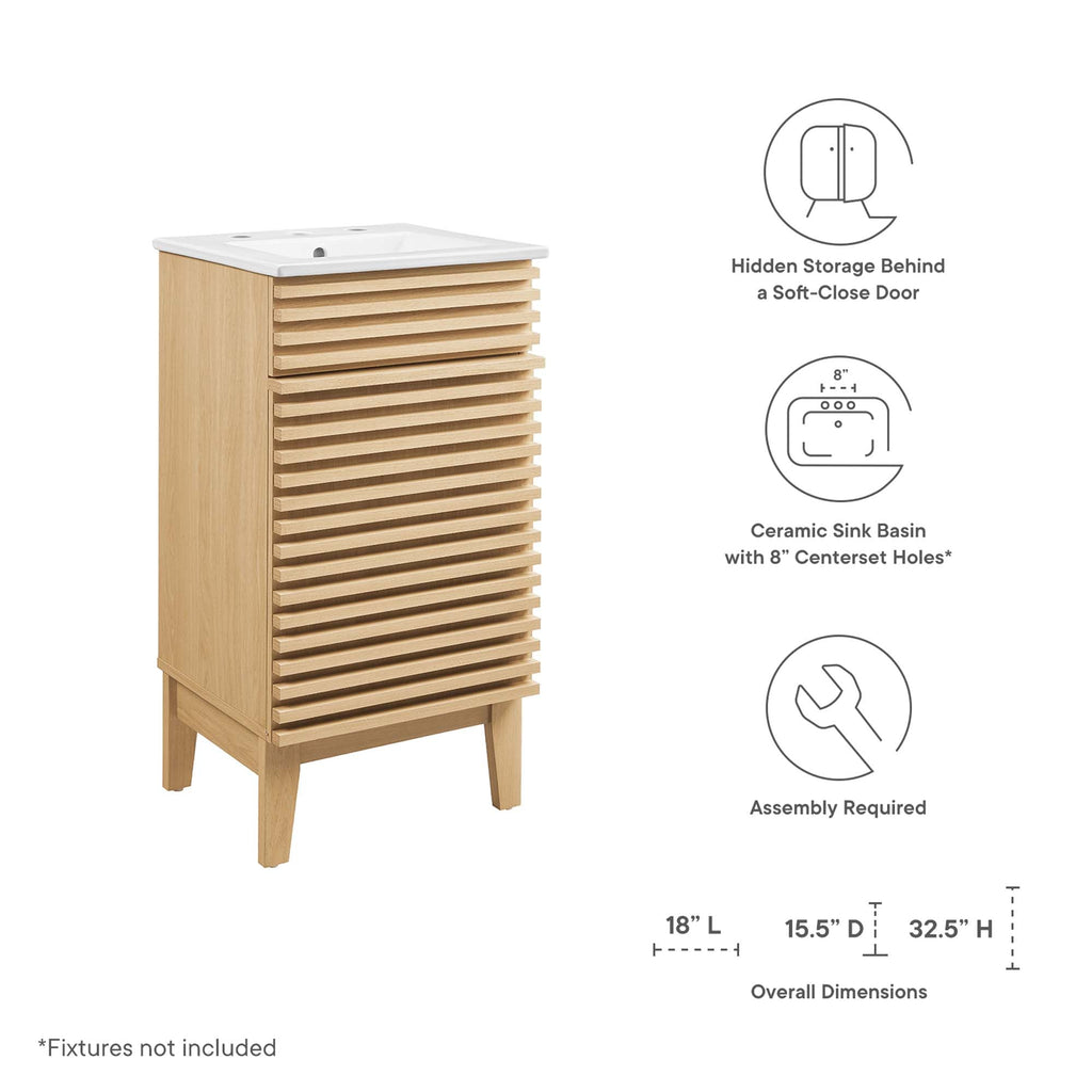 Render Bathroom Vanity Cabinet by Modway