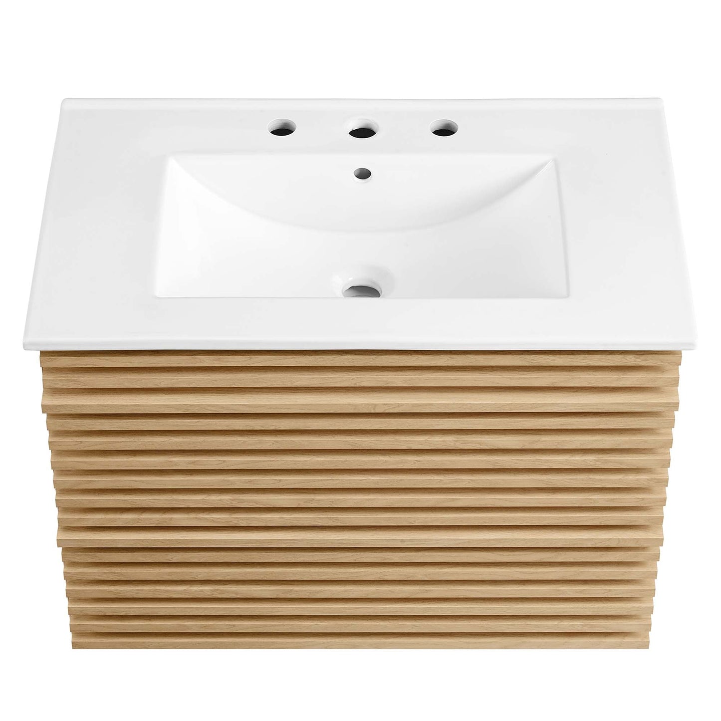 Render 30" Wall-Mount Bathroom Vanity by Modway
