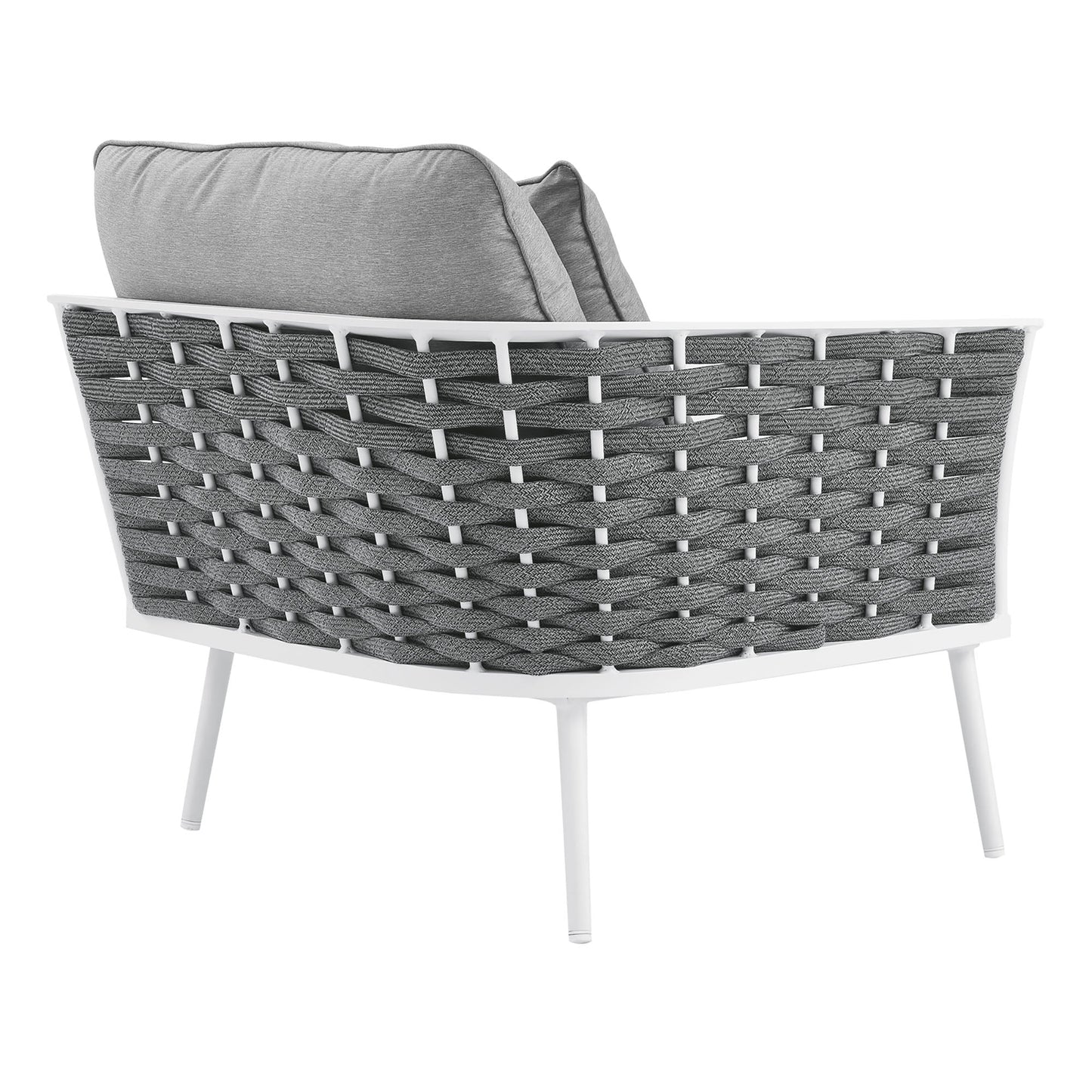 Stance Outdoor Patio Aluminum Left-Facing Armchair by Modway