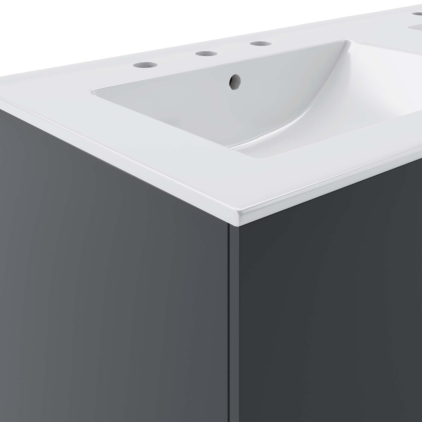 Vitality 48" Double Sink Bathroom Vanity by Modway