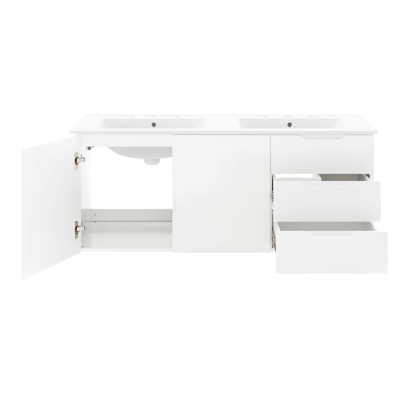Vitality 48" Double Sink Bathroom Vanity by Modway