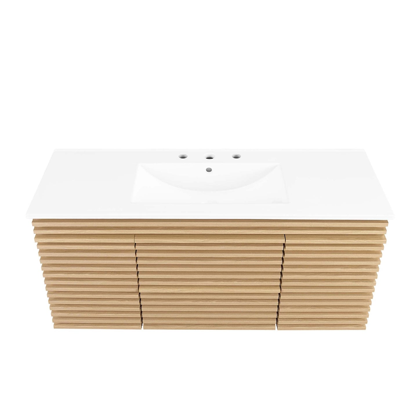 Render 48" Wall-Mount Bathroom Vanity by Modway