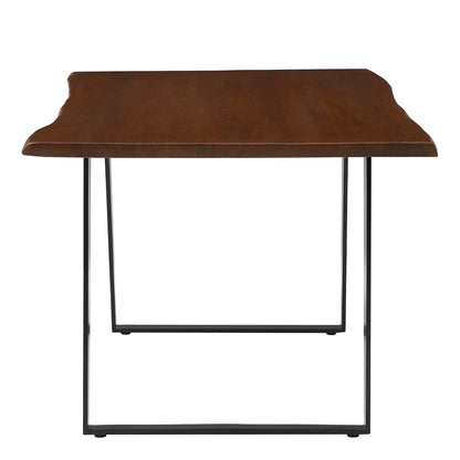 Viggo 60" Live Edge Acacia Wood Dining Table by Modway