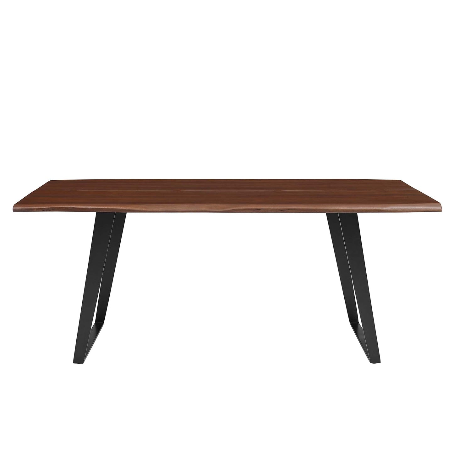 Viggo 74" Live Edge Acacia Wood Dining Table by Modway