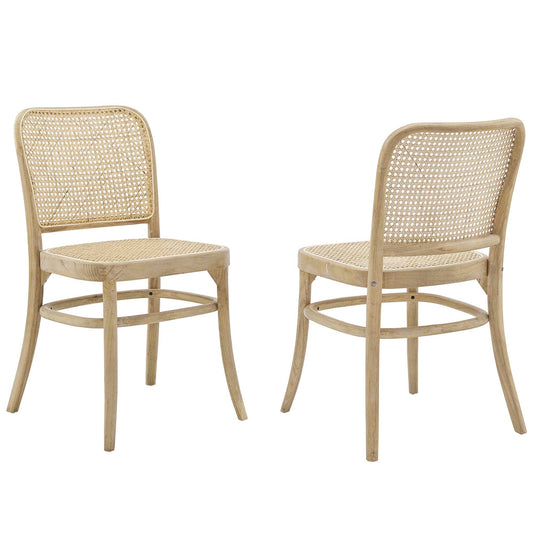 Winona Wood Dining Side Chair Set of 2 by Modway