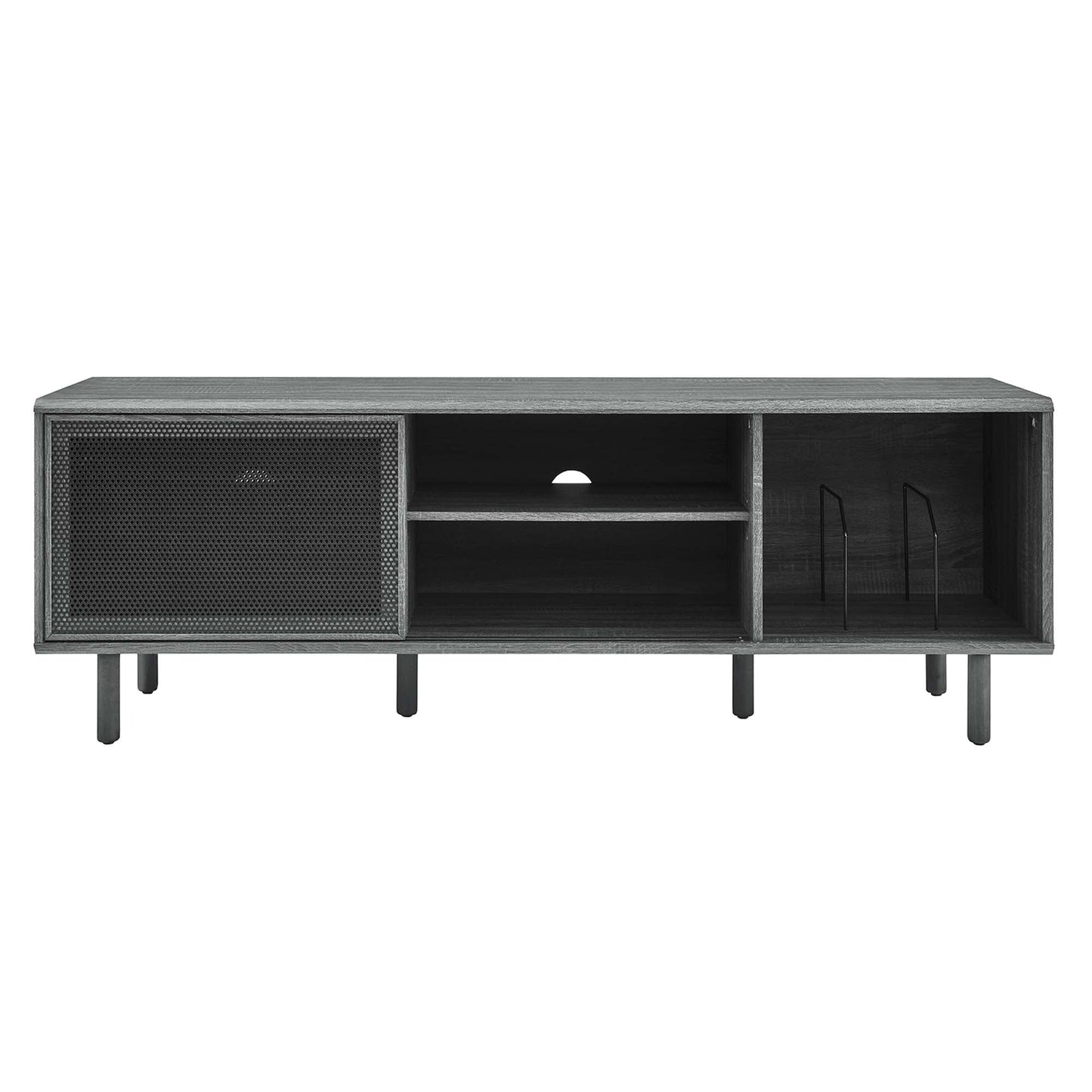 Kurtis 67" TV and Vinyl Record Stand by Modway
