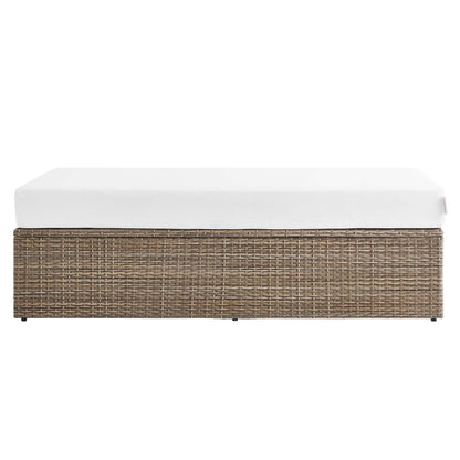Convene Outdoor Patio Rectangle Ottoman by Modway