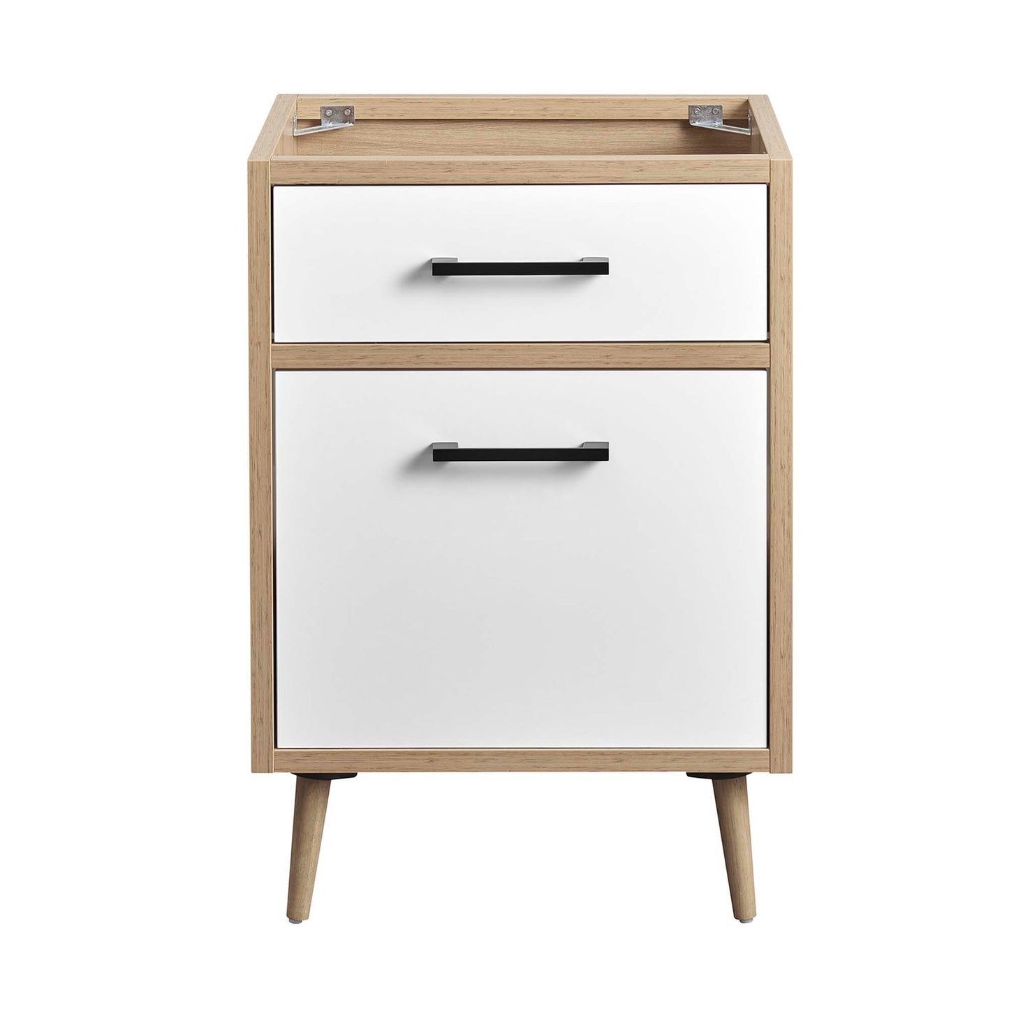 Maverick 24" Bathroom Vanity Cabinet Oak White