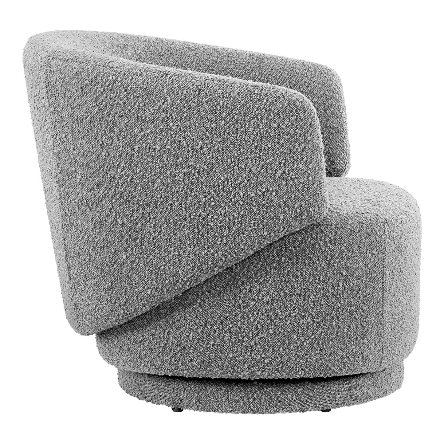Celestia Boucle Fabric Swivel Chair by Modway
