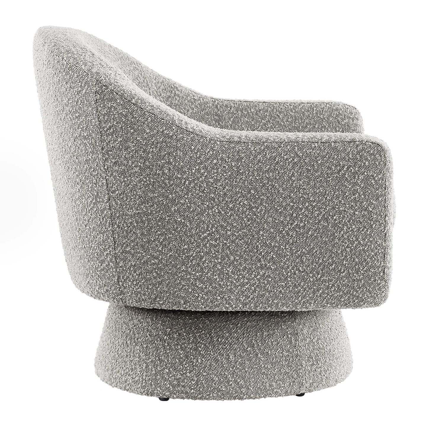 Astral Boucle Fabric Swivel Chair by Modway