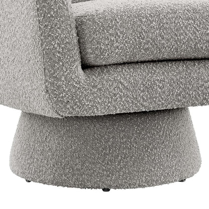 Astral Boucle Fabric Swivel Chair by Modway