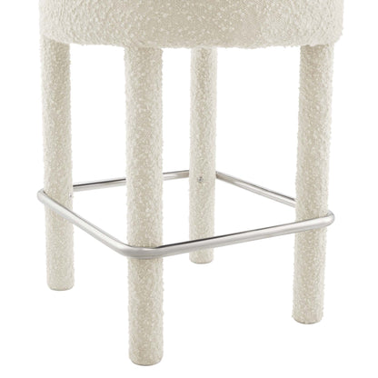Toulouse Boucle Fabric Counter Stool by Modway
