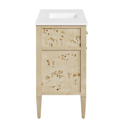 Elysian 48" Wood Single Sink Bathroom Vanity by Modway - EEI-6451