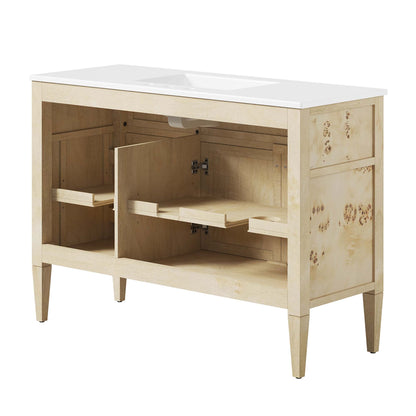 Elysian 48" Wood Single Sink Bathroom Vanity by Modway - EEI-6451