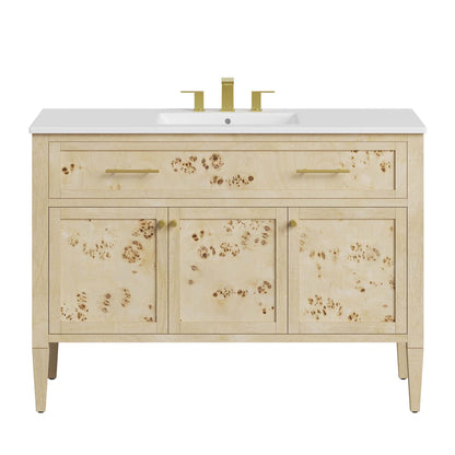 Elysian 48" Wood Single Sink Bathroom Vanity by Modway - EEI-6451