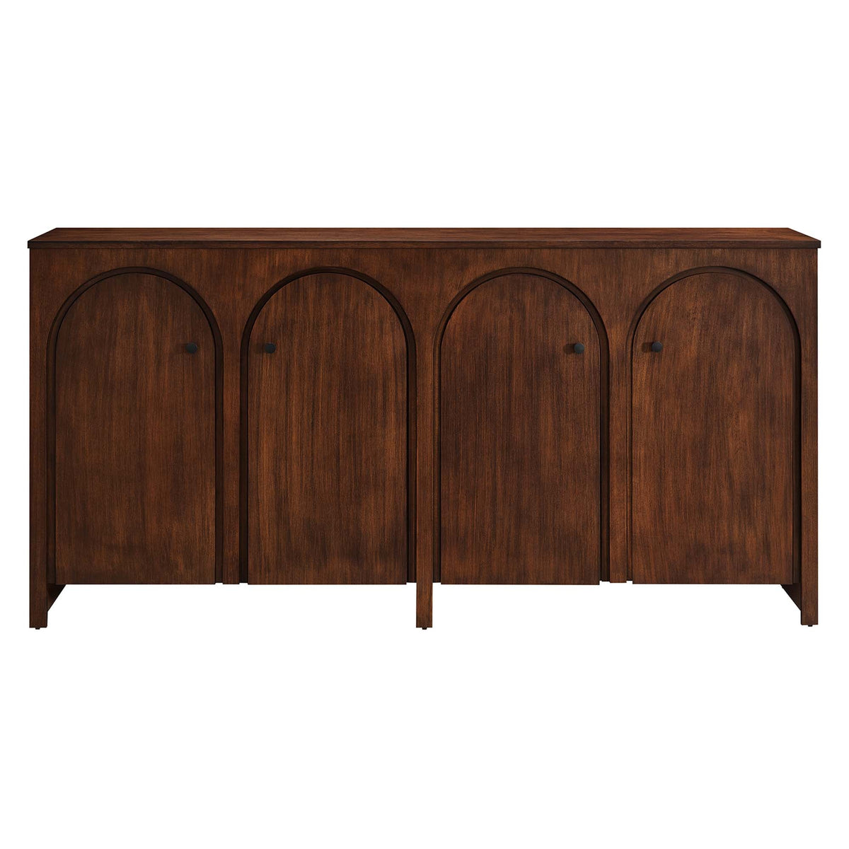 Appia Wood Grain 4-Door Sideboard Storage Cabinet by Modway