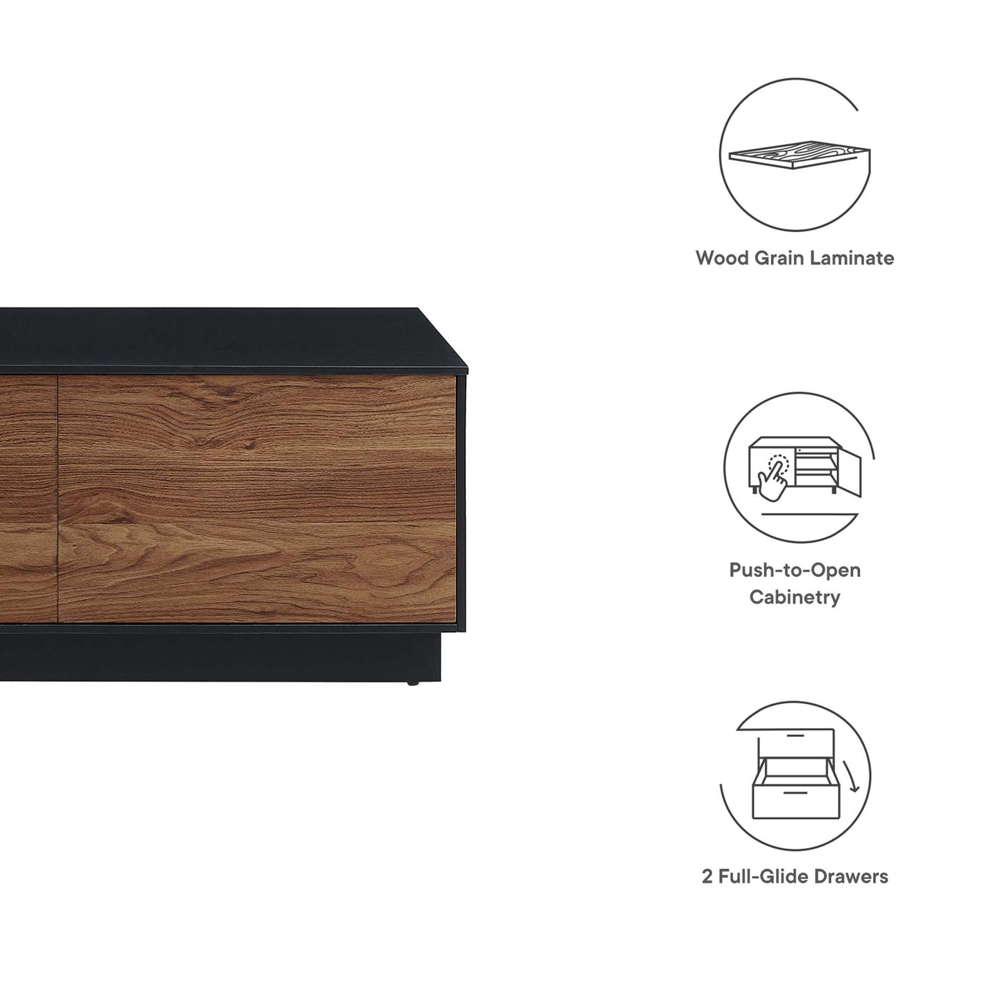 Holden 36-Inch Coffee Table by Modway