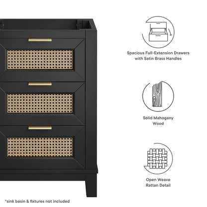 Dixie 24" Solid Wood Bathroom Vanity Cabinet