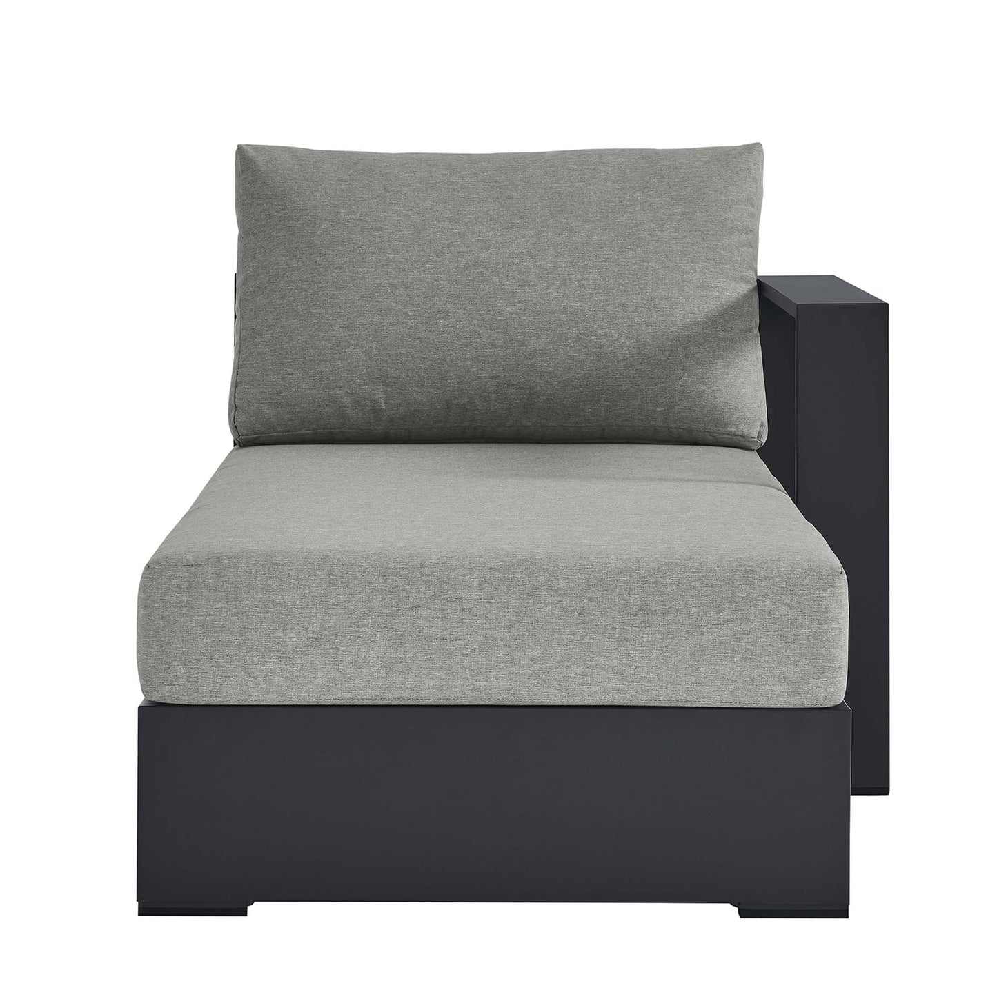Tahoe Outdoor Patio Powder-Coated Aluminum Right-Facing Chaise Lounge