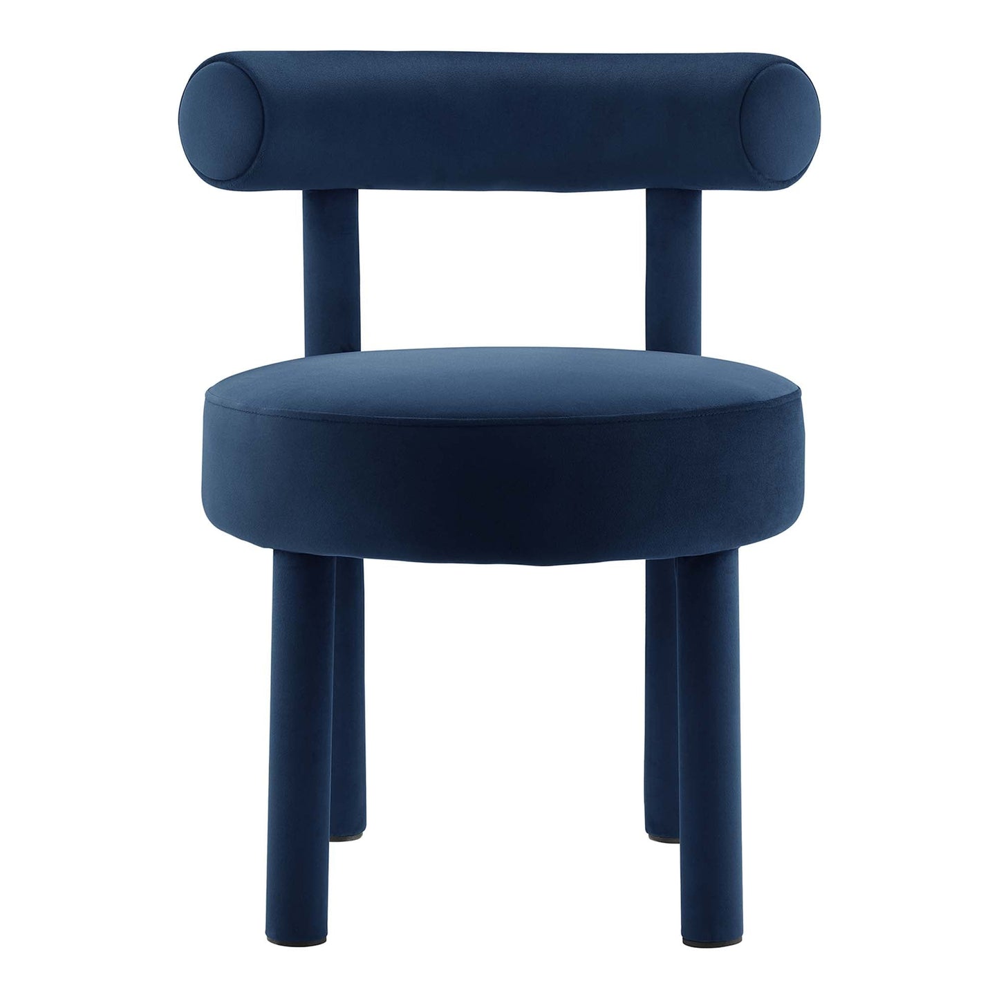 Toulouse Performance Velvet Dining Chair Set of 2 by Modway