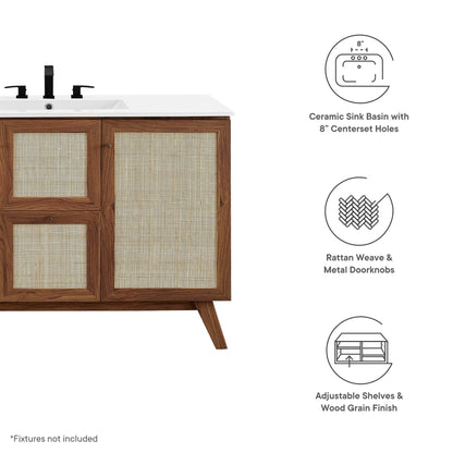 Soma Single Sink Bathroom Vanity by Modway