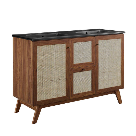 Soma 48" Double Sink Bathroom Vanity by Modway