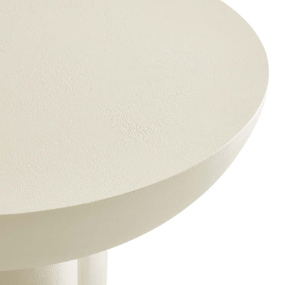 Caspian Round Concrete Coffee Table by Modway