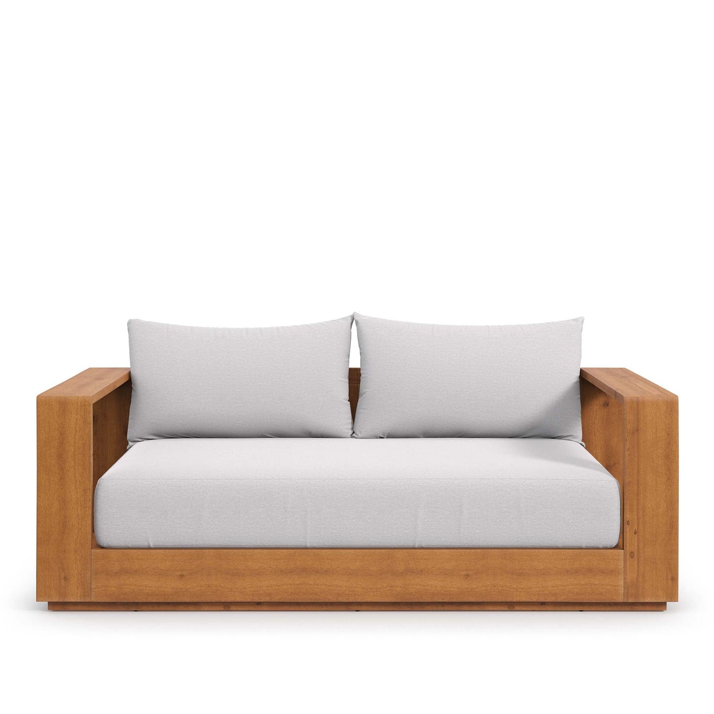 Tahoe Acacia Wood Outdoor Patio Loveseat by Modway