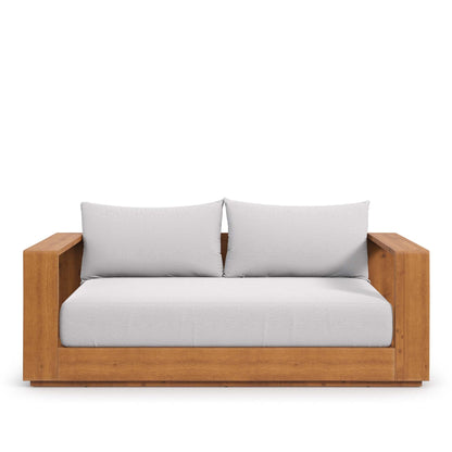Tahoe Acacia Wood Outdoor Patio Loveseat by Modway