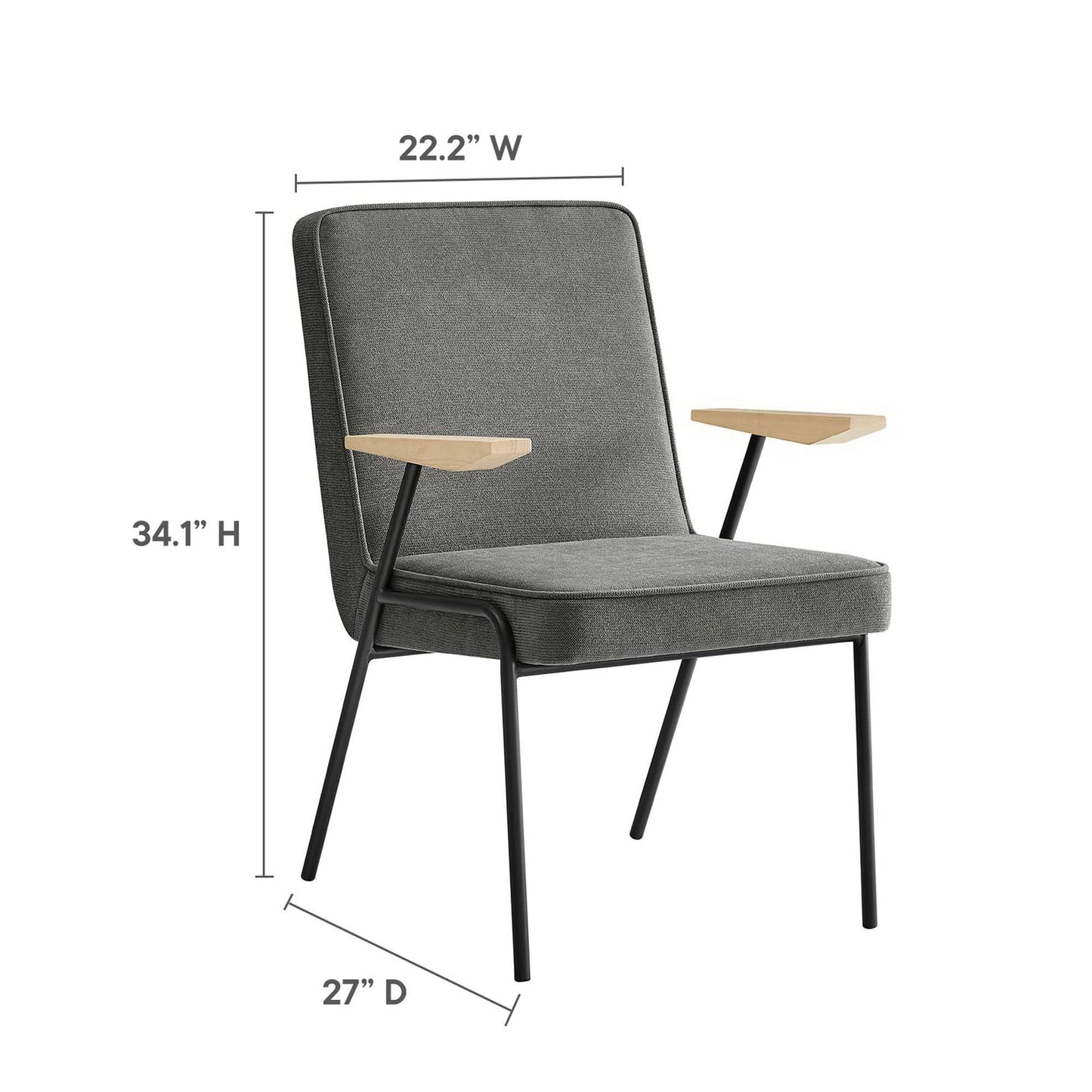 Vista Dining Armchair by Modway