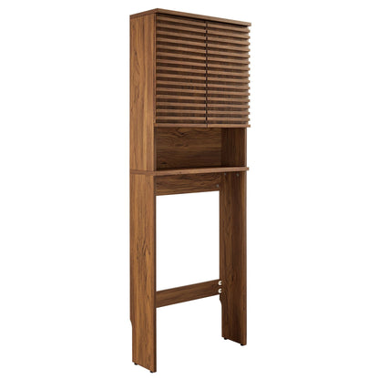 Render Over the Toilet Bathroom Storage Cabinet by Modway