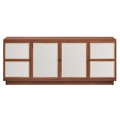 Capri 63" Wood Grain TV Console by Modway