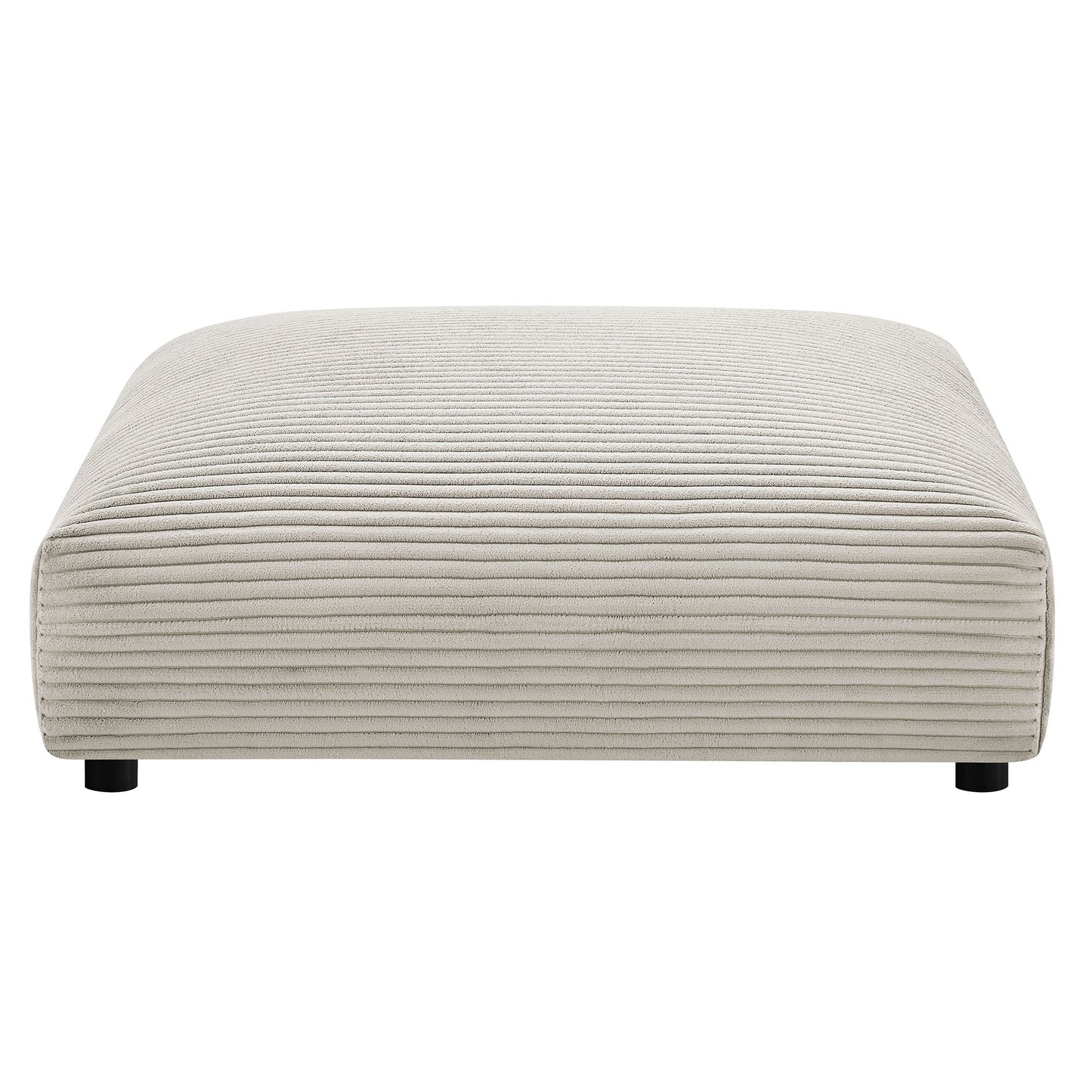 Solace Modular Corduroy Upholstered Ottoman by Modway