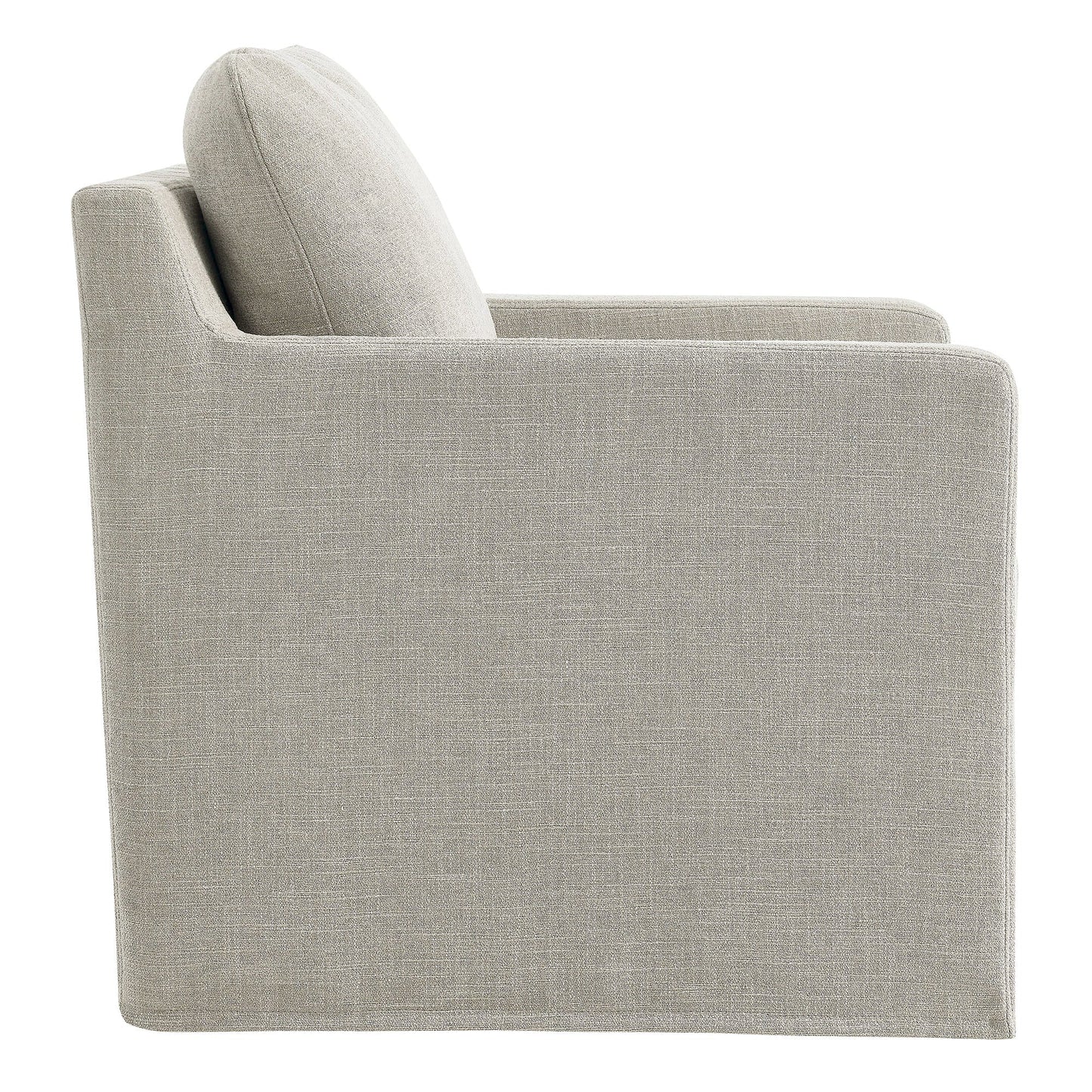 Serene Fabric Slipcovered Swivel Armchair by Modway