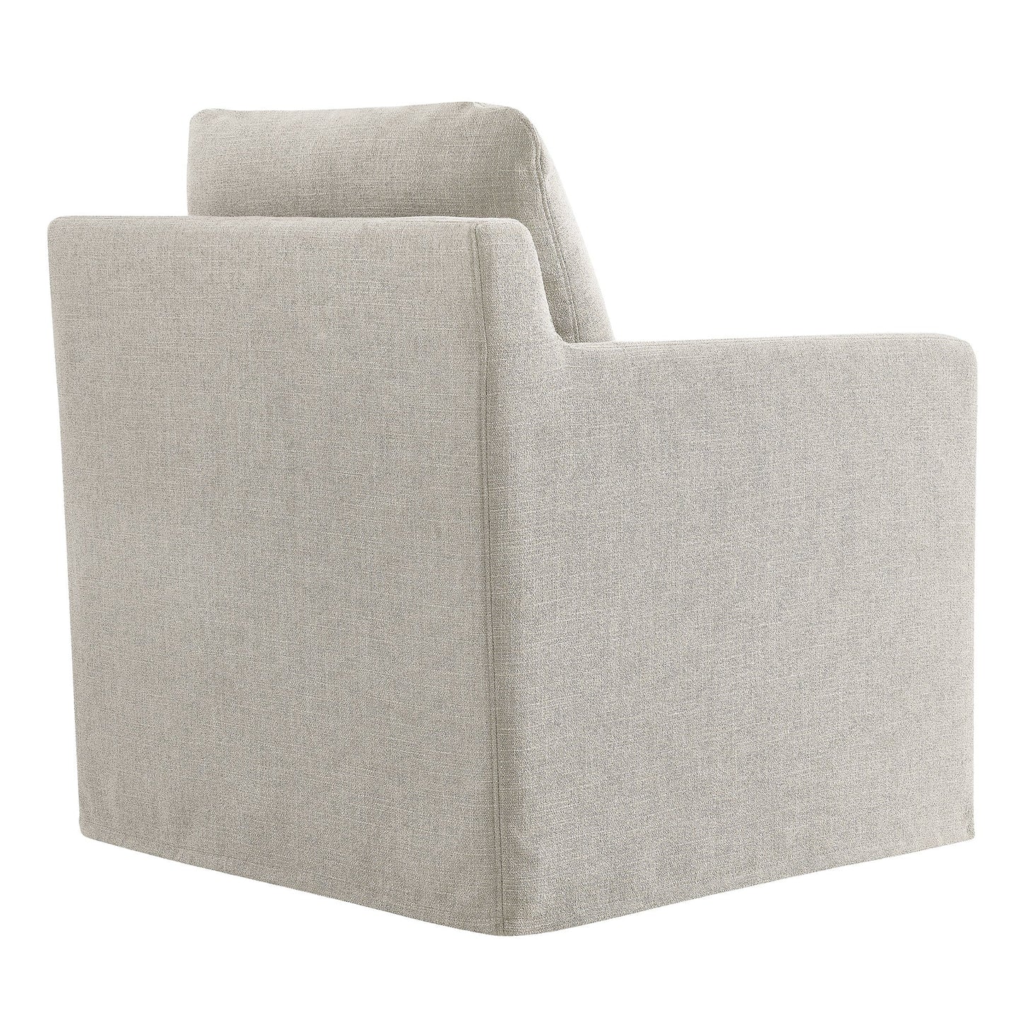 Serene Fabric Slipcovered Swivel Armchair by Modway