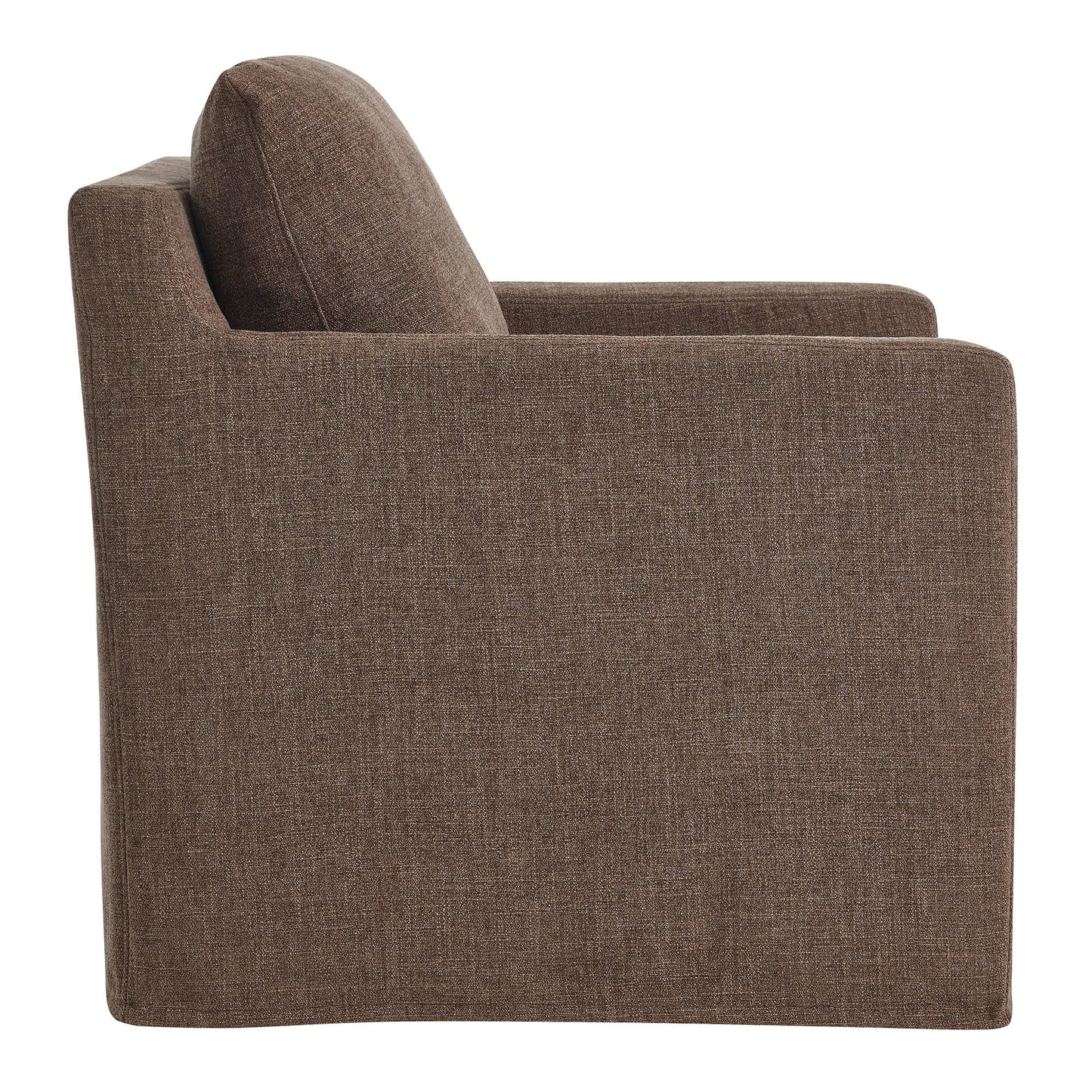 Serene Fabric Slipcovered Swivel Armchair by Modway