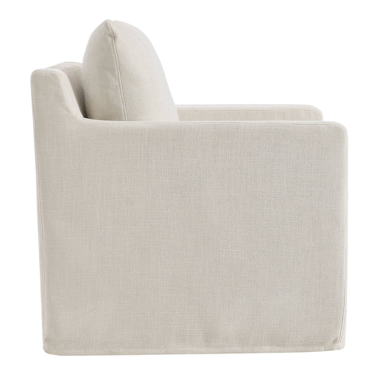 Serene Fabric Slipcovered Swivel Armchair by Modway