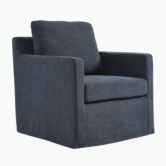 Serene Fabric Slipcovered Swivel Armchair by Modway