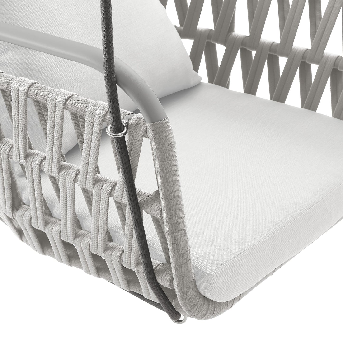 Kaliah Outdoor Patio Aluminum Swing Chair by Modway