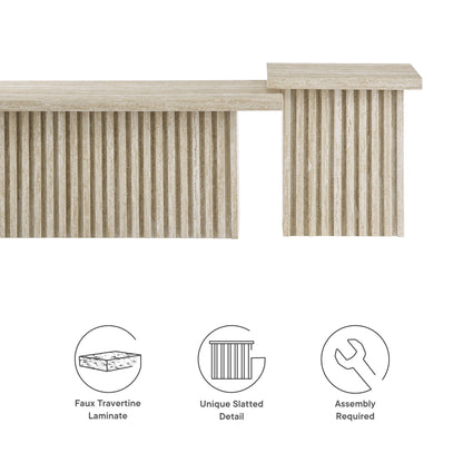 Render Nesting Coffee Tables Set of 2 by Modway