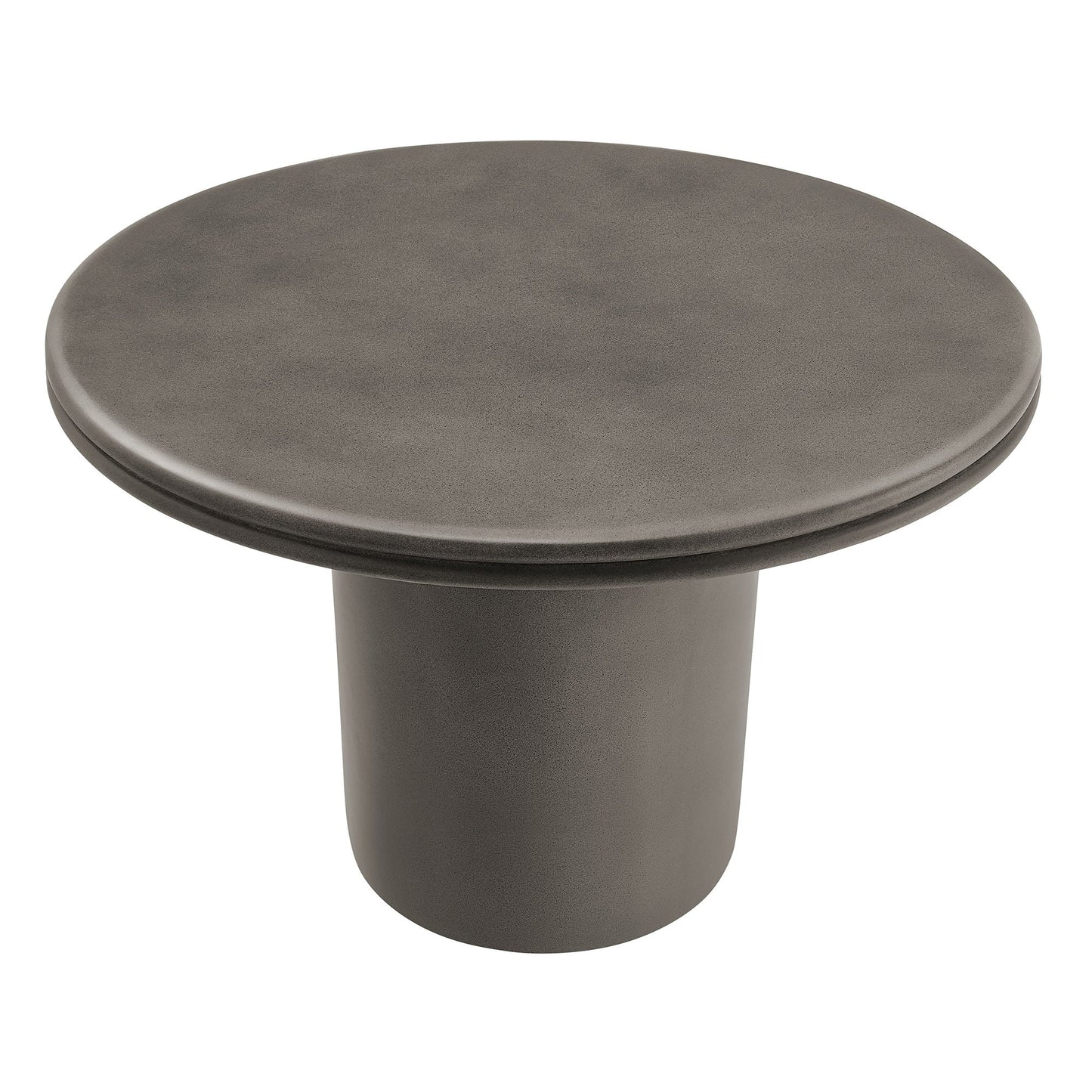 Brion 48" Indoor - Outdoor Patio Concrete Round Dining Table by Modway