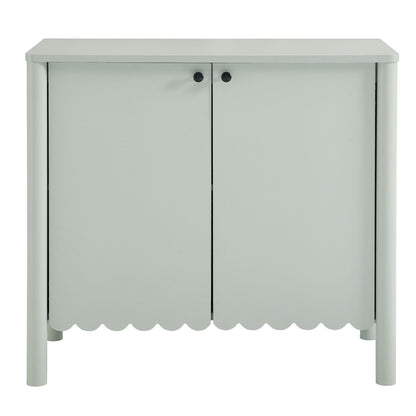 Emmeline 35" 2-Door Scalloped Sideboard Cabinet by Modway
