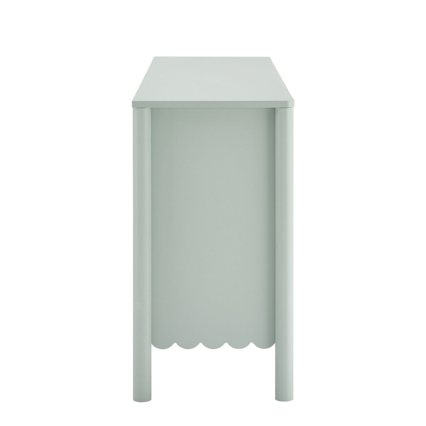 Emmeline 66" 4-Door Scalloped Sideboard Cabinet by Modway